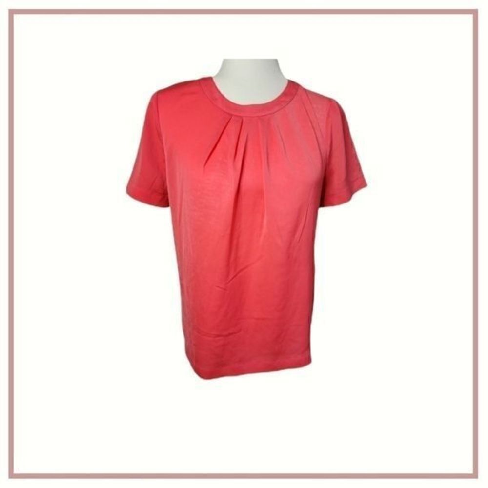 J.Crew pink short sleeve blouse xs